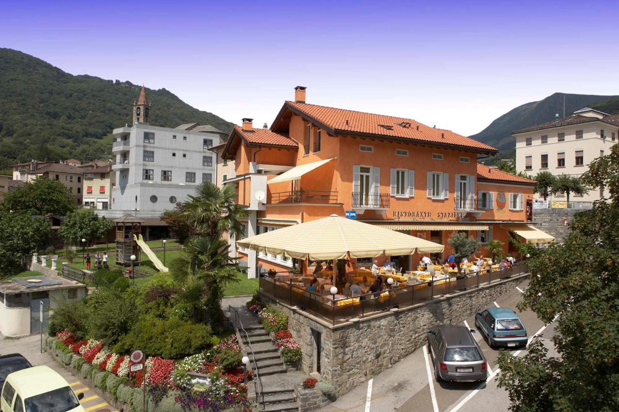 Ristorante Stazione Hotel Tesserete Buitenkant foto