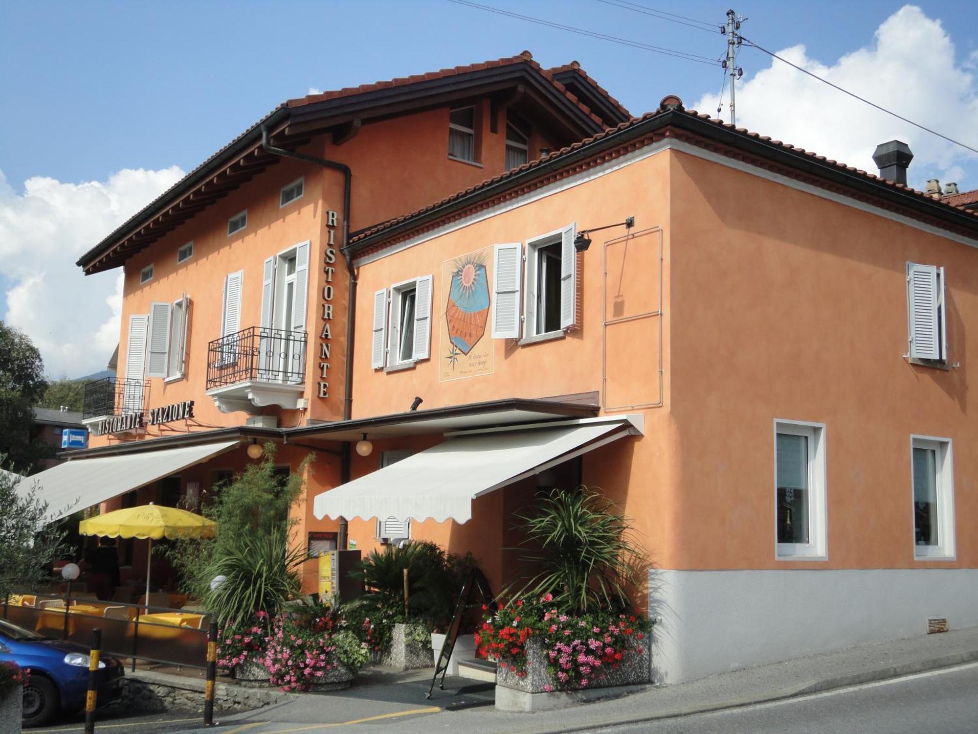 Ristorante Stazione Hotel Tesserete Buitenkant foto